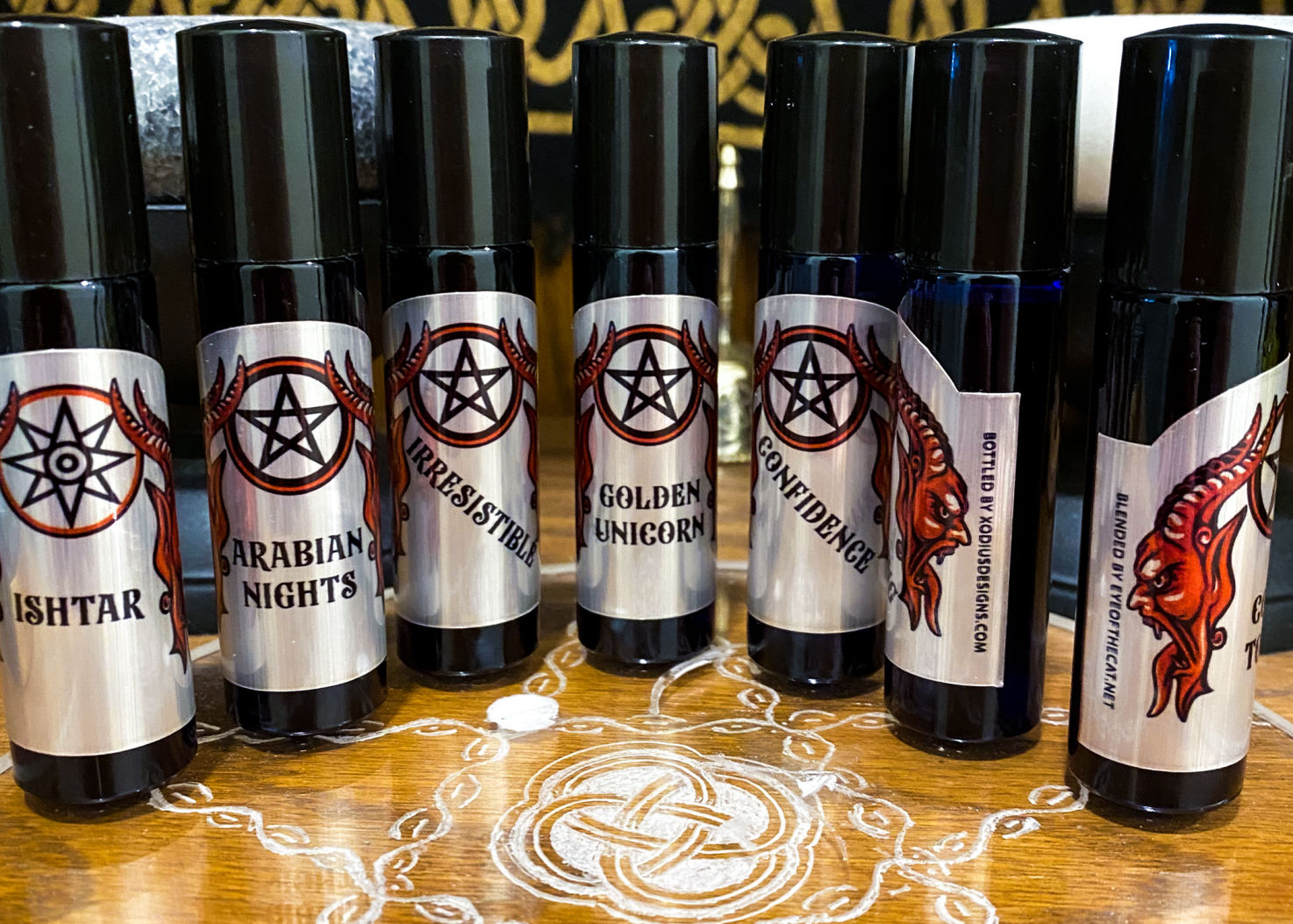 Xodius Designs Labels and Product Packaging